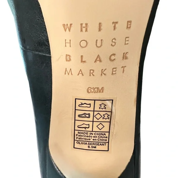 WHBM | Sergeant Green Pumps Size 6.5 - Picture 16 of 16